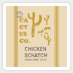 Saguaro Grain Sack Sticker